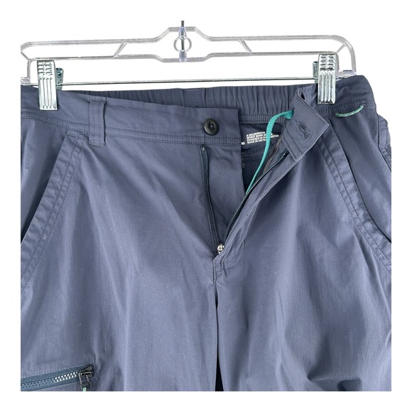 REI Co op Trailmade Pants Womens Size 2 Blue Gray Nylon Hiking Outdoors Gorp - Picture 9 of 12